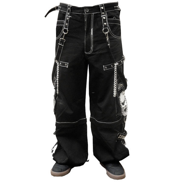 black gothic cargo pants